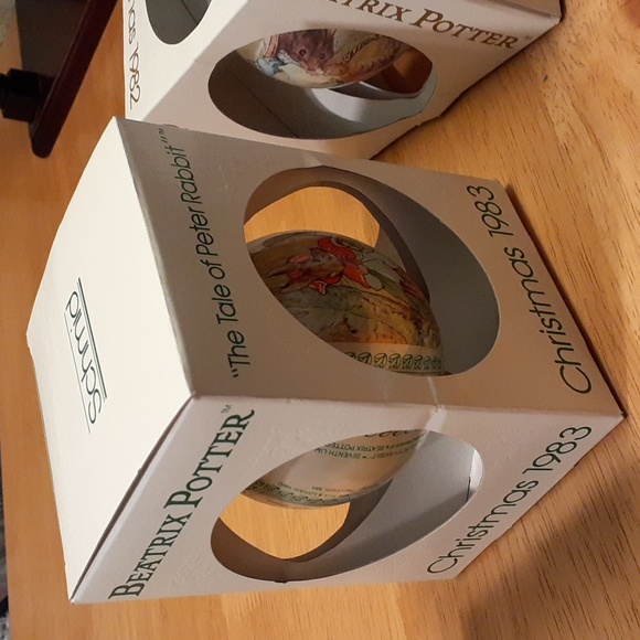 Bundle of 5 Vintage Schmid Beatrix Potter Collection Ornaments V101 - Picture 11 of 16